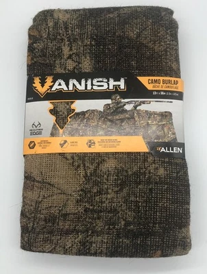 Камуфляжные камуфляжные охотничьи жалюзи подставки для деревьев ИСЧЕЗАЮТ скрытые 12 футов x 56 дюймов - Изображение 1 из 4