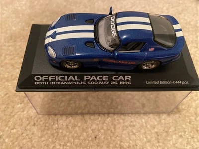 1996 Dodge Viper Indianapolis Official Pace Car Minichamps Limited in 1/43 - Image 1 of 3