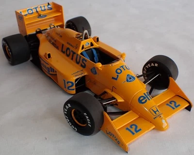 AUTOart подпись-#12 Lotus 99T-Ayrton Senna-1:18 литой товар #88727 желтый - Изображение 1 из 4