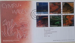 2004 ROYAL MAIL COVER - BEAUTIFUL BRITAIN WALES -LLANFAIR (LONGEST STATION NAME) - Picture 1 of 2