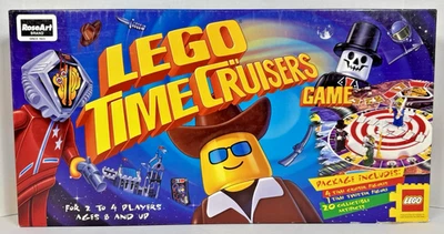 LEGO 1997 Time Cruisers Board Game by RoseArt 100% Complete Cards Dice Figs Read - Image 1 of 4