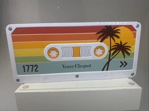 Veuve Clicquot 1772 Limited Edition Cassette Tape Champagne Bottle Holder Sunset - Picture 1 of 6