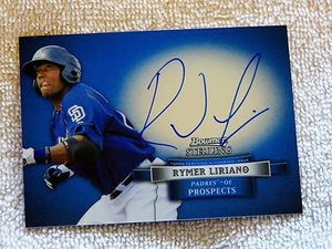 Rymer Liriano Signed 2012 Bowman Sterling Auto Card Qty.San Diego Padres - Imagen 1 de 1