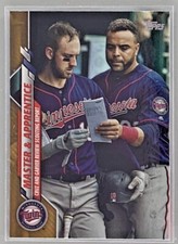 2020 Topps Series 1 MINNESOTA TWINS NELSON CRUZ Gold Foil Card #18