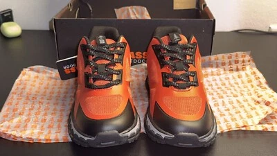 BASS OUTDOOR Men’s Vibram Peak SHL Trail Hiking Shoes – Size 6 M, Red, Brand New - Image 1 of 4