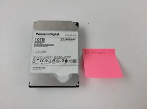 WD 10TB Hard Drive HDD WD100EMAZ - White Label - Quiet 11,568 Hours - Photo 1/3