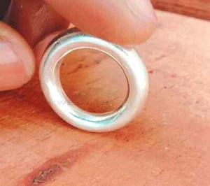 5mm Round Plain Wedding Band Solid 925 Sterling Silver Statement Ring Mens Rings - Picture 1 of 4