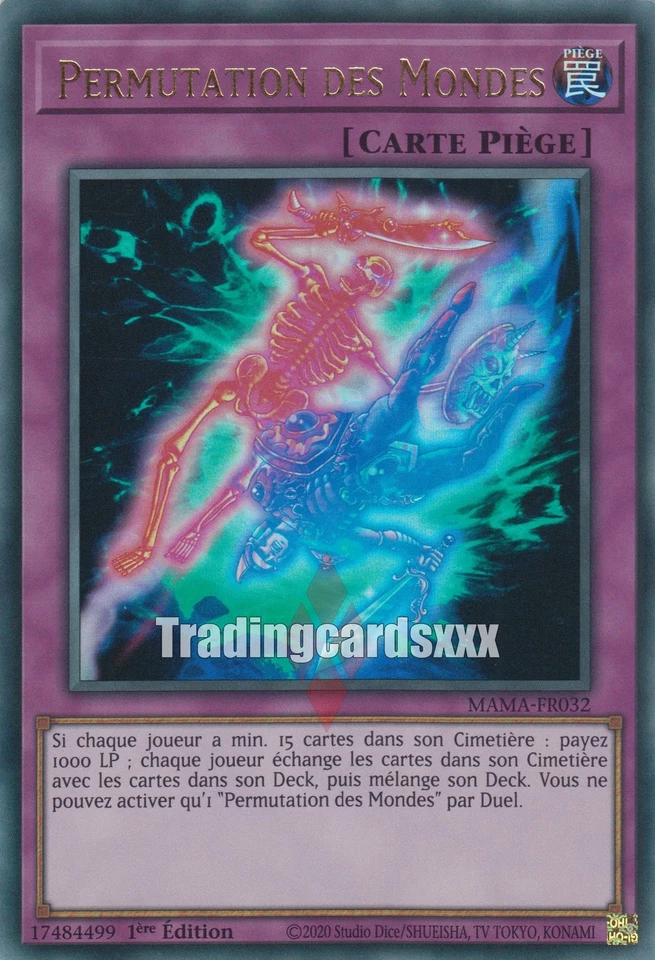 Yu-Gi-Oh! Permutation des Mondes : UR MAMA-FR032 - Photo 1/1