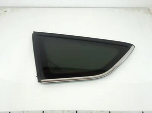 13-17 FORD ESCAPE LR Left Rear Driver Quarter Window Glass Chrome Molding OEM - Picture 1 of 3