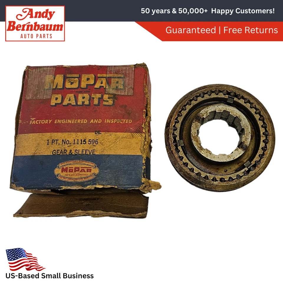 Chrysler Desoto 1941-1950 punta transmisión semiautomática embrague engranaje 1115596 nuevo de stock Foto 1 de 4