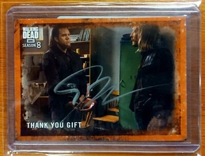 TWD Season 8 Eugene Porter Trading Card W/Autograph - Picture 1 of 4