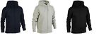 Men's BIG SIZE Plain Zip Up Hoody Hooded Sweatshirt Zipper 2XL-8XL Blk Grey Navy