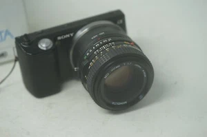 SONY E MOUNT ADAPTED 50MM F1.7 MINOLTA MD PRIME LENS ALL A7 NEX,A6000  - Picture 1 of 17
