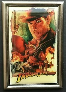 Pin de Disney: Pin de póster de Indiana Jones - Pin espectacular de acrobacias épicas - Imagen 1 de 1