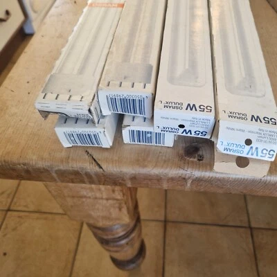 Osram 55watt  Dulux L P L Tubes x7 - Image 1 of 2