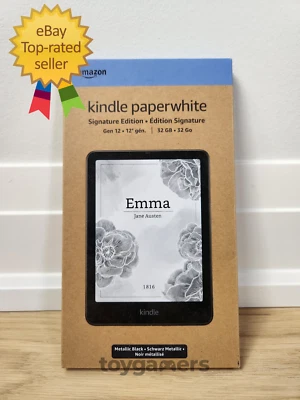 Amazon Kindle Paperwhite 12th Gen 7" 32GB Signature Edition | Without Ads | New - Image 1 of 4