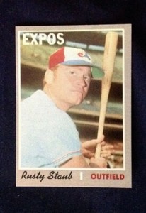 1970 # 585 Topps Rusty Staub  NM-MT SEMI HIGH # Rare SET BREAK 