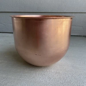 Vintage Kitchenaid Atlas Metal Spinning Co. 5 Qt. Copper Mixing Bowl Liner - Picture 1 of 12