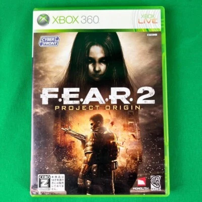 XBOX 360 FEAR 2 PROJECT ORIGIN Japanese Edition Good - Image 1 of 4