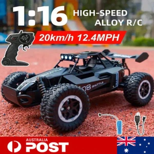 RC Car 20km/H Remote Control 1/16 2WD Big Foot off Road Monster Buggy Racing Toy - Picture 1 of 15