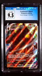 Coalossal VMAX Full Art 099/185 Vivid Voltage Ultra Rare Gem Mint CGC 9.5 2020 - Picture 1 of 2