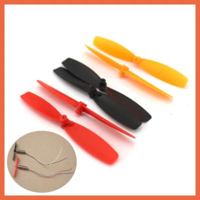 60mm Propeller for Shaft Coreless Motor Airplane Model Red Yellow Black Orange - Image 1 of 4