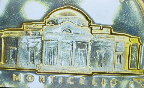 1969 S Proof Jefferson Nickel Discovered DDR Rotated Die Error Coin Preconeca Cover