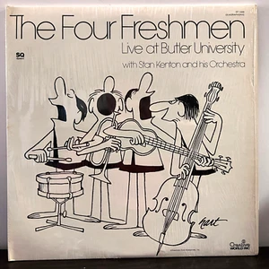 THE FOUR FRESHMEN - Live At Butler (Quadraphonic) - 12" Vinyl Record 2xLP - VG+ - Picture 1 of 4