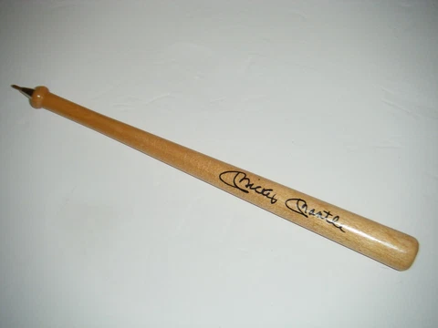 NY Yankees MICKEY MANTLE Mini Wooden Bat Pen Cover