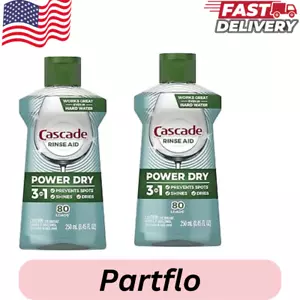 Cascade Platinum Dishwasher Rinse Aid, 8.45 fl oz (pack of 2 ) - Picture 1 of 1