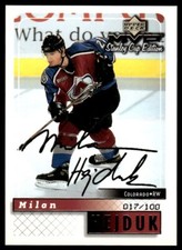 2000-01 UPPER DECK MVP STANLEY CUP EDITION GOLD SCRIPT /100 MILAN HEJDUK