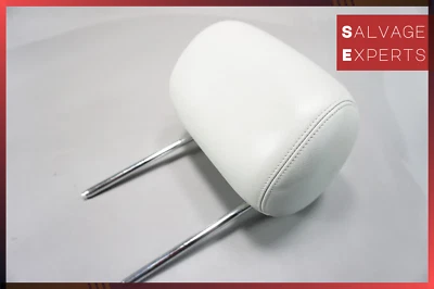 2004-2007 Jaguar Xjr X350 Vanden Plas Encosto de Cabeça Traseiro Esquerdo Couro Marrom Fabricante de Equipamento Original - Imagem 1 de 4