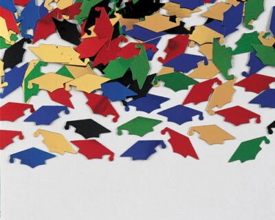 Mortero Confeti Multicolor #50634mc, confeti de graduación, 1 oz/paquete Foto 1 de 4