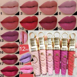 20Colors Lipstick Waterproof Long Lasting Matte+Shimmer Lip Gloss Nude Lip Tin ` - Picture 1 of 32