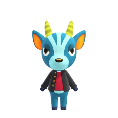 MARKENLOS #389 Mini Amiibo Karte für Animal Crossing Bruce / Oswald Nintendo Switch