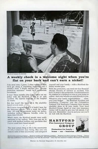 1959 Hartford Fire Insurance Company Protection PRINT AD Unique Gift Idea (1734) - Picture 1 of 1