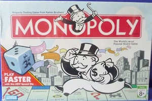 Monopoly 2007 Play Faster With Speed Die Parker Brothers SEALED Board Game - Picture 1 of 16