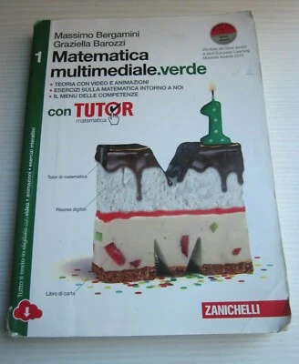Matematica Multimediale Verde 1-Zanichelli-Massimo Bergamini-Graziella Barozzi - Immagine 1 di 4
