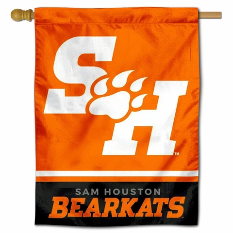 Sam Houston State Bearkats SH Logo House Banner Flag Cover