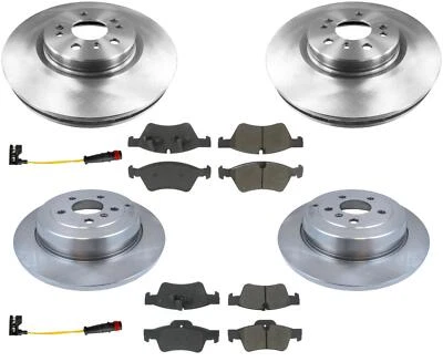 Rotores delanteros 330M - Rotores traseros sólidos pastillas de freno para Mercedes R350 2006-2012 Foto 1 de 4