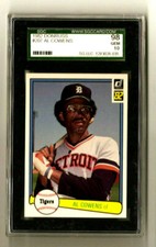 Al Cowens 1982 Donruss #207 SGC 10 Gem Mint POP:1 Detroit Tigers Baseball Card