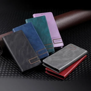 Leather Card Wallet Phone Case For Motorola G72 G82 E13 G62 E20 G51 G52 G Stylus - Picture 1 of 18