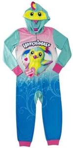 Hatchimals Little/Big Mädchen einteiliger Pyjama Größe 4/5 6/6X - Bild 1 von 1