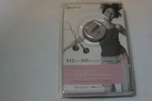 NEW Sony 512MB flash memory MP3 digital music player PINK NW-E105 NW-E105PINK - Picture 1 of 6