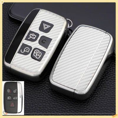 For Jaguar XE XF XFL XJ F-PACE F-TYPE 2013-2019 TPU Remote Key Shell Fob Cover — 第 1/4 张图片