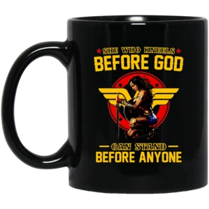 Tazza Wonder Woman citazione ispiratrice tazze da caffè adorazione motivazionale tazza regalo - Foto 1 di 3
