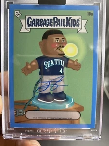 2022 Topps MLB Garbage Pail Kids X Keith Shore Julio Rodriguez  Auto # /49 - Picture 1 of 4