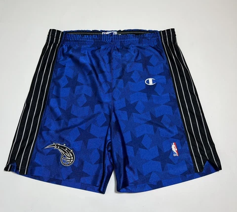 VTG 90s Orlando Magic Champion Authentic Pro Cut NBA Game Shorts Mens 42 / XL Cover