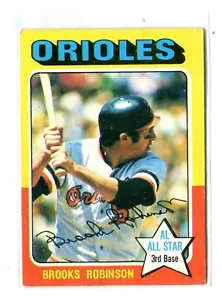 1975 Topps Brooks Robinson #50 HOF BALTIMORE ORIOLES (vedi scansioni per condizioni) a - Foto 1 di 2