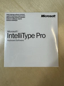 SEALED 1999 Microsoft IntelliType Pro Keyboard Software CD - Picture 1 of 2
